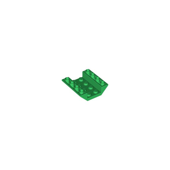 Lego-slope inverted 4x 45 4x4 2 boat hull holes white//white 72454 new