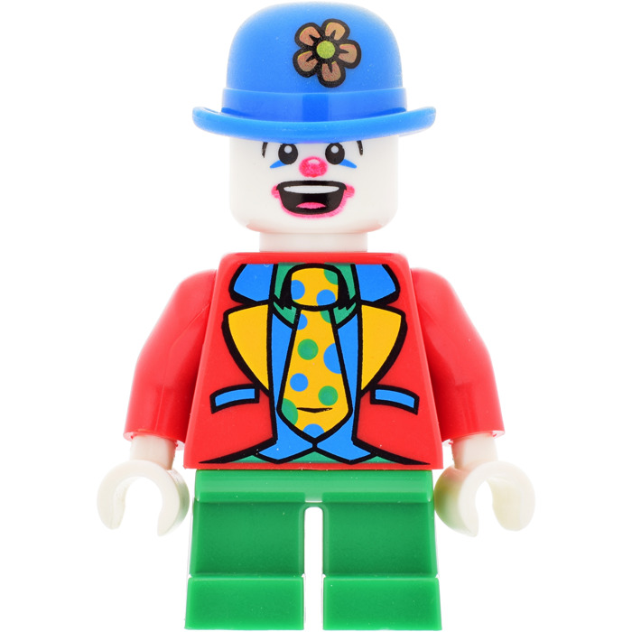 LEGO Clown Minifig wiht Short Green Legs 