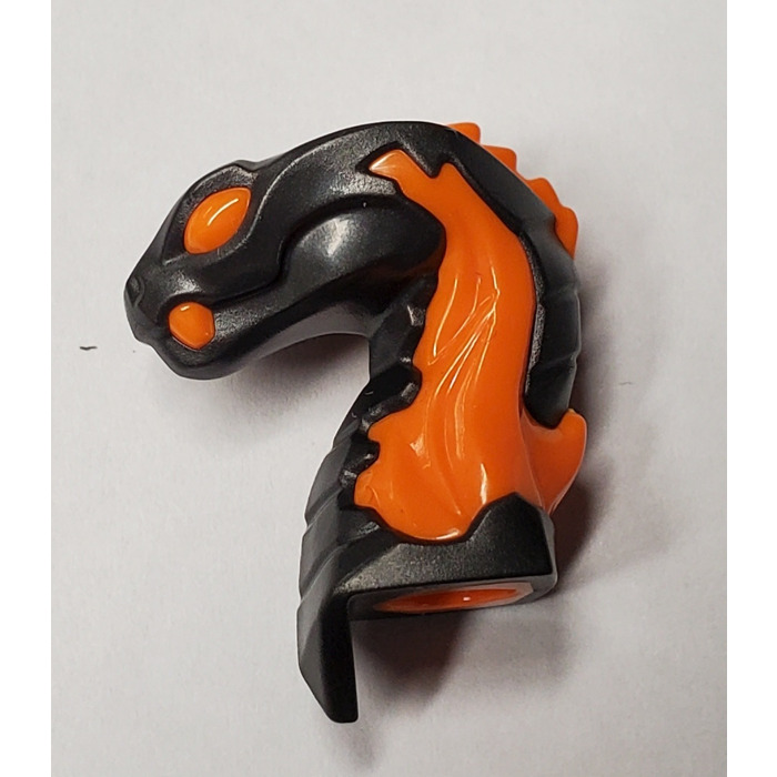 LEGO Snake Head with Orange (49588) | Brick Owl - LEGO Marketplace