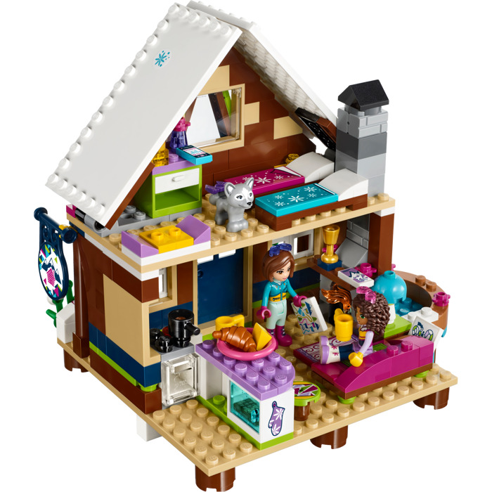 LEGO Friends Snow Resort Chalet 2017 41323 for sale online 