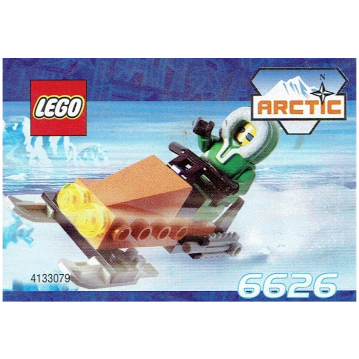NO BRICKS Details about   LEGO 6626 ARCTIC "SNOW SCOOTER" POLYBAG INSTRUCTION MANUAL