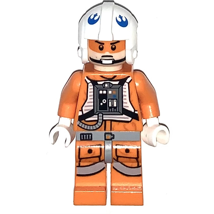 1 X lego 39141 Minifigur Star Wars Helm Pilot Headgear Helm Rebel New 