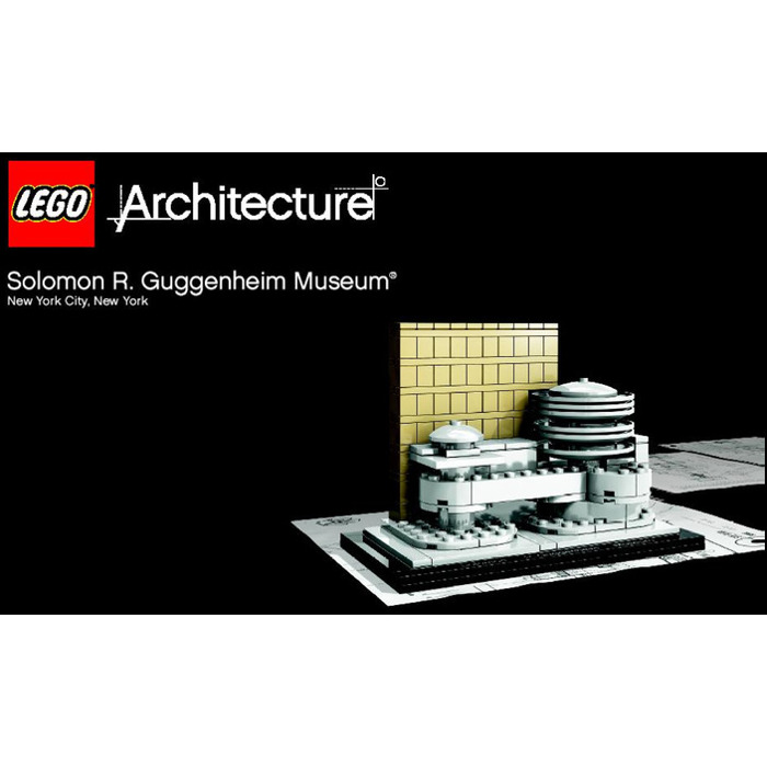 lego architecture guggenheim museum
