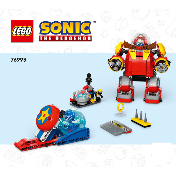  LEGO Sonic The Hedgehog Sonic vs. Dr. Eggman's Death