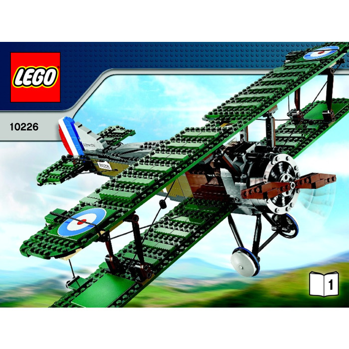 Dureza borroso recoger LEGO Sopwith Camel Set 10226 Instructions | Brick Owl - LEGO Marketplace