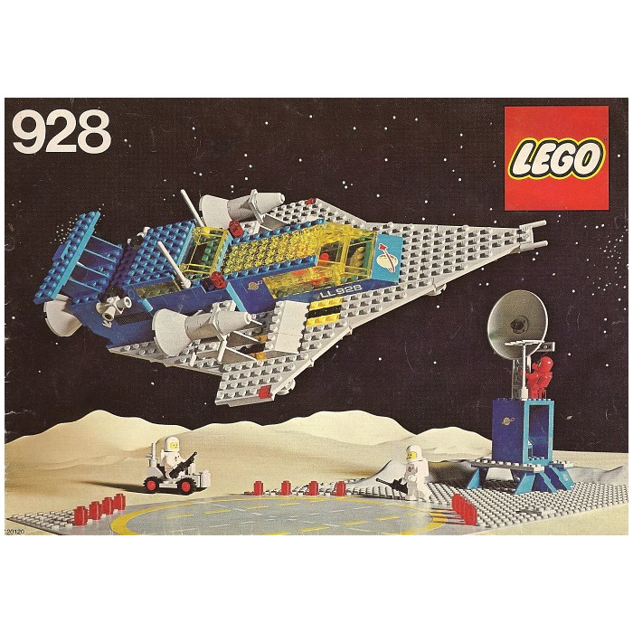 LEGO Space cruiser and moonbase Set 928 | Brick Owl - LEGO Marketplace