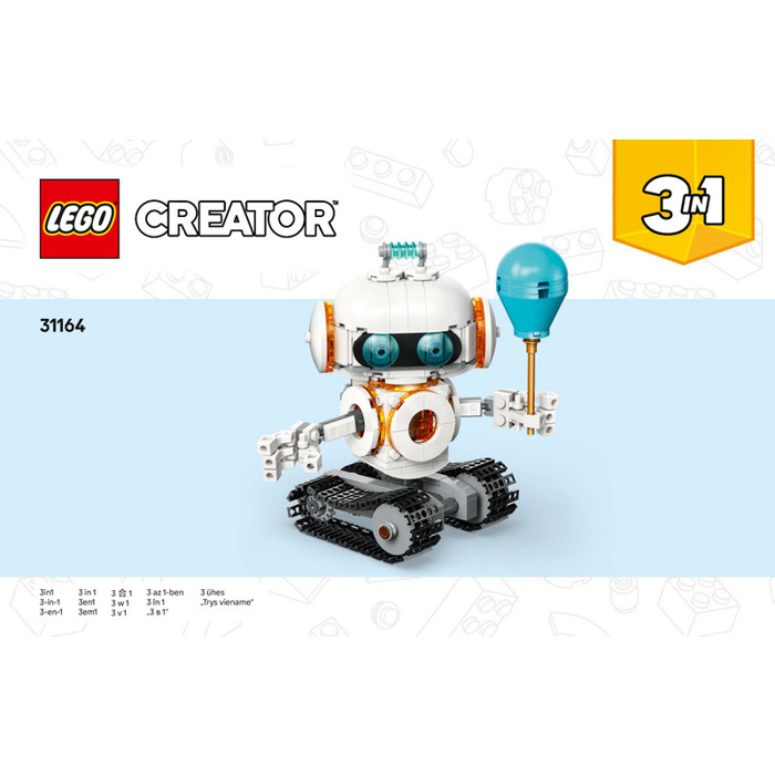 LEGO Space Robot Set 31164 Instructions Brick Owl LEGO Marketplace