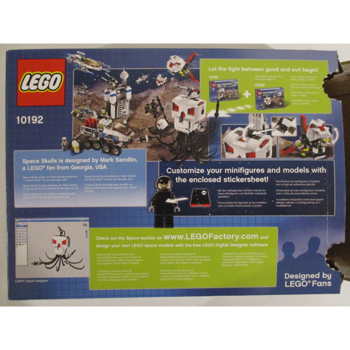 begå Opgive læser LEGO Space Skulls Set 10192 Packaging | Brick Owl - LEGO Marketplace