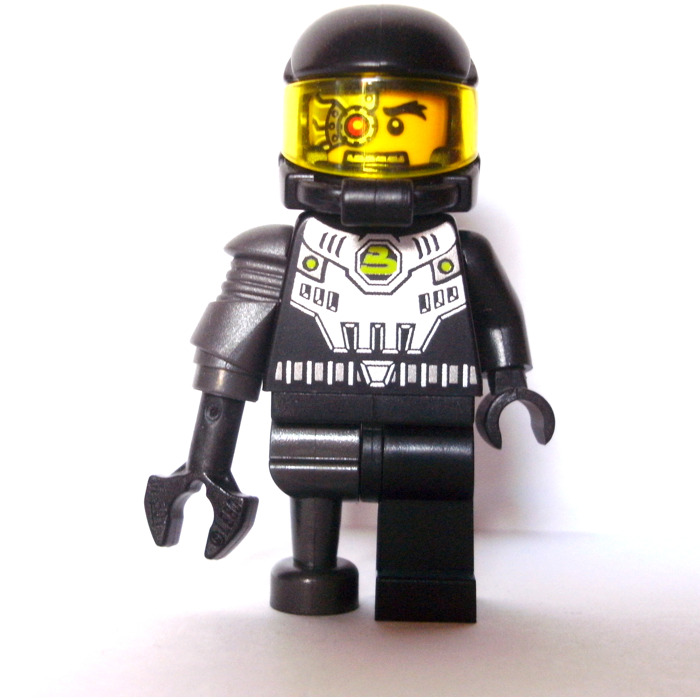 7668 6987 6703 6584 2 x Visiere de casque LEGO Black minifig Helmet Visor 2447 