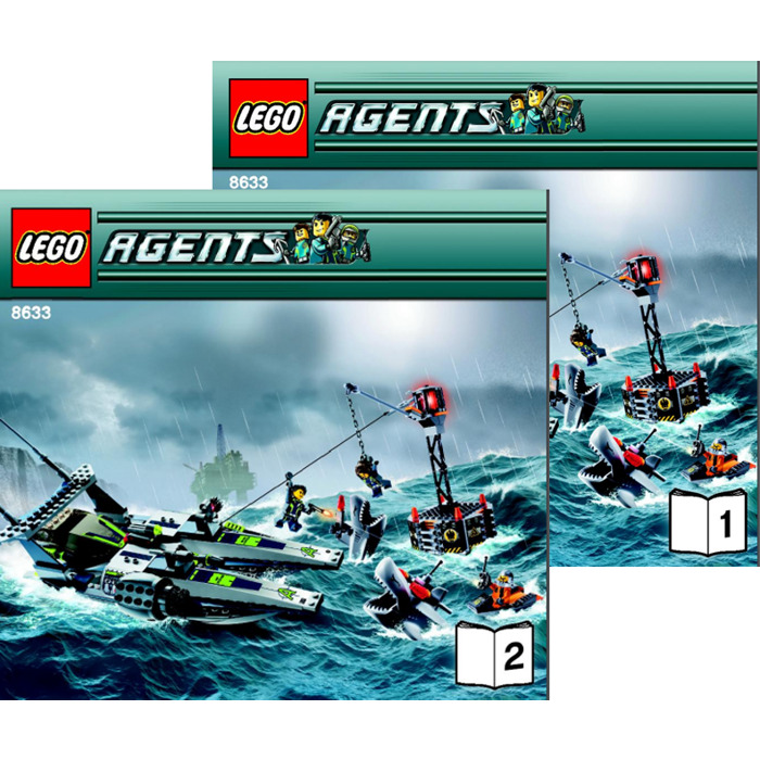 Isse Slået lastbil filosofi LEGO Speedboat Rescue Set 8633 Instructions | Brick Owl - LEGO Marketplace