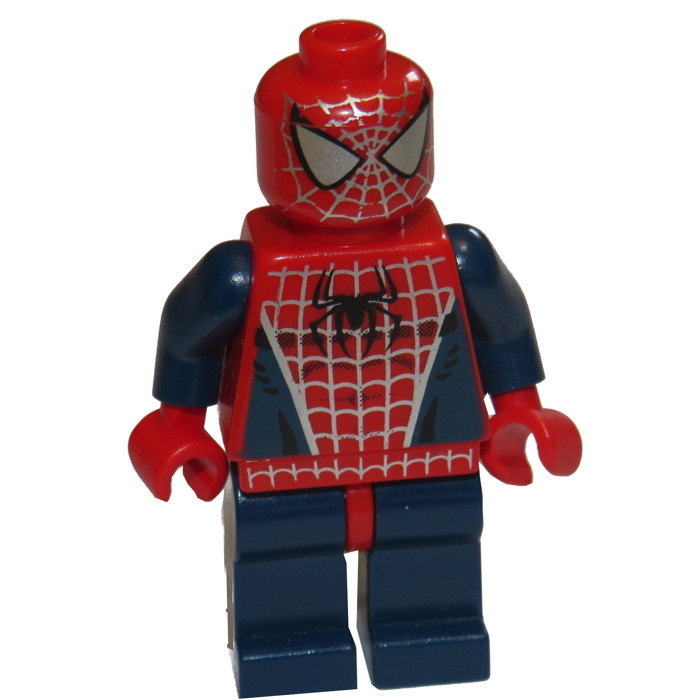 Legs Super Heroes Minifigure Lego Spider-Man 3 4856  4857 Dark Blue Arms 