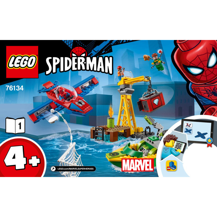 LEGO Marvel Spider Man Spider-Man: Doc Ock Diamond Heist 76134 Building Kit  (150 Pieces) (Discontinued by Manufacturer)