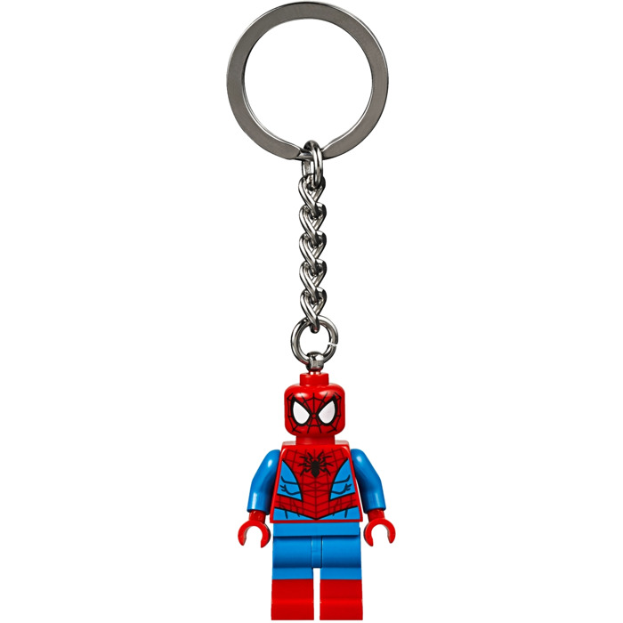 spiderman keychain lego