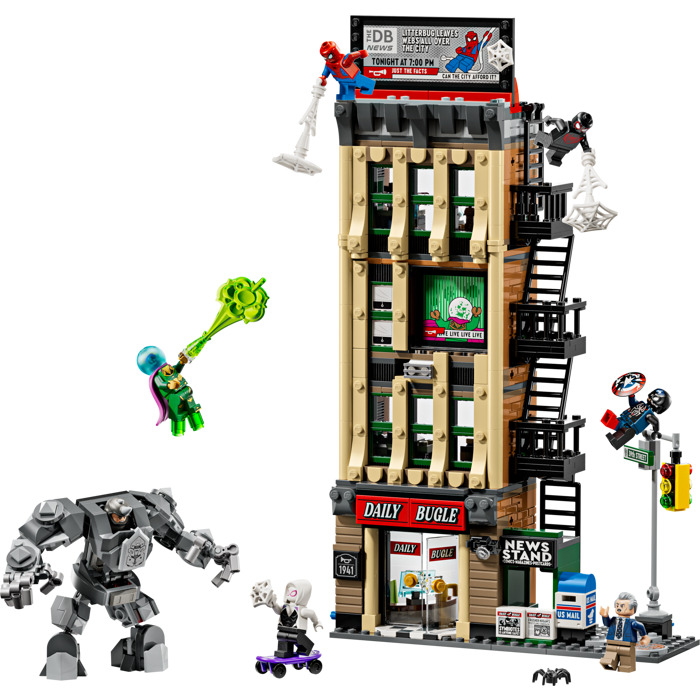 LEGO® Marvel Spider-Man vs. Mysterio: The Daily Bugle 76342