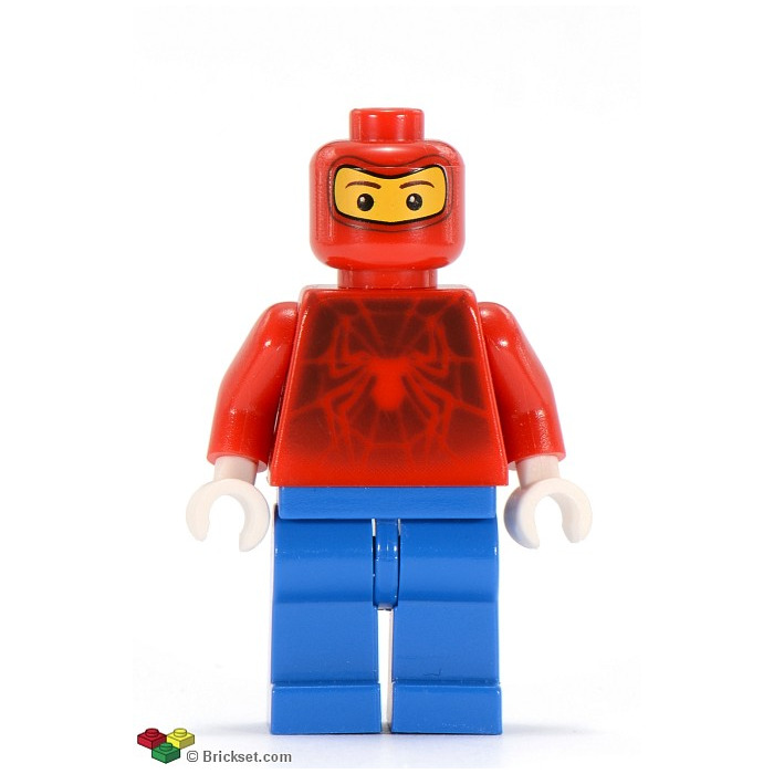 ☀️NEW Lego Spiderman Red Head Face City Mask Soldier Balaclava Minifigur  mini 