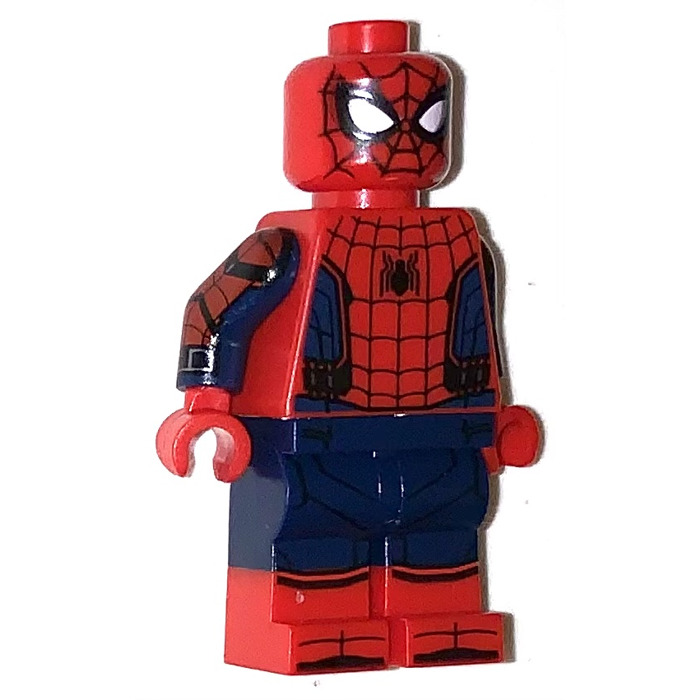 LEGO Spider-Man with Dark Blue Printed Legs and Feet Minifigure