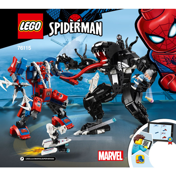 spiderman lego 76115