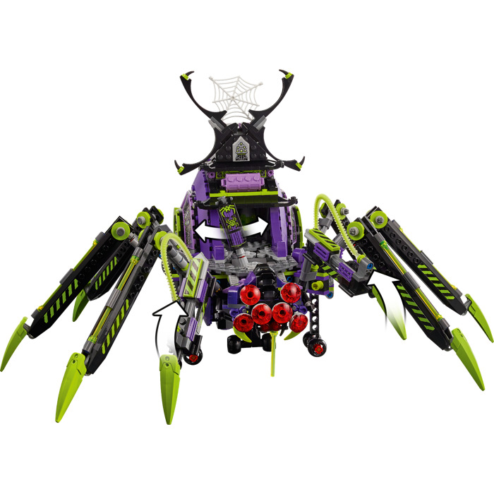 LEGO Spider Queen's Arachnoid Base Set 80022.