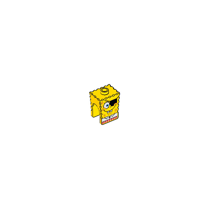 LEGO SpongeBob SquarePants Head with Eyepatch (11930 / 99921) | Brick ...