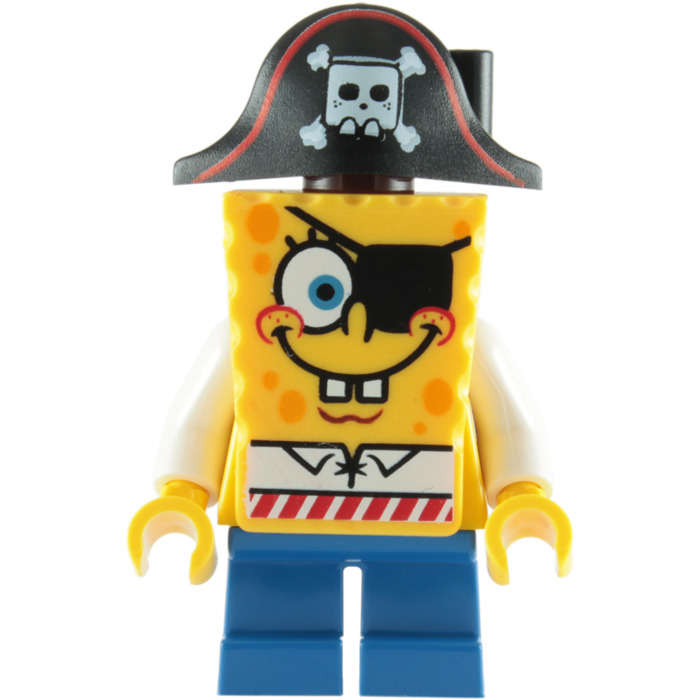 LEGO Yellow SpongeBob SquarePants Head with Eyepatch (11930 / 99921 ...