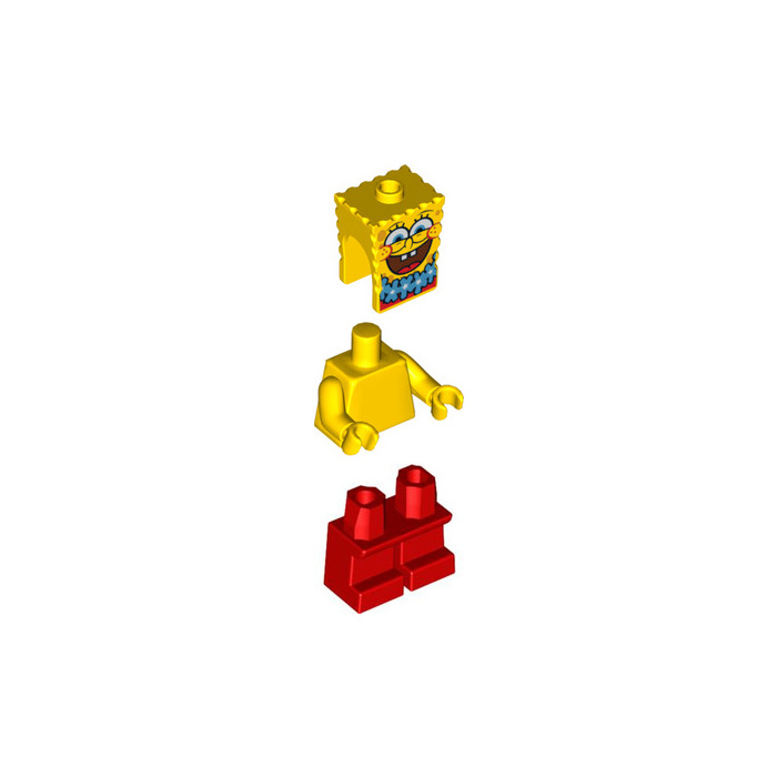 LEGO SpongeBob with Blue Lei Minifigure | Brick Owl -