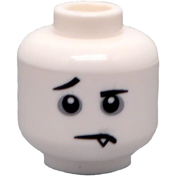 LEGO Spooky Boy Minifigure Head (Recessed Solid Stud) (3626 / 27418)