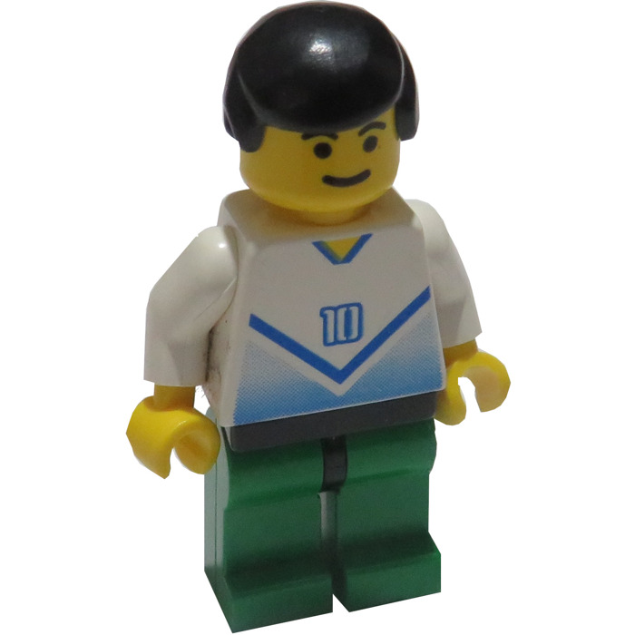 LEGO Sports Minifigure head and torso #5 Soccer Baseball Town City