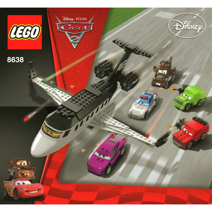 Løsne Materialisme Ønske LEGO Spy Jet Escape Set 8638 Instructions | Brick Owl - LEGO Marketplace