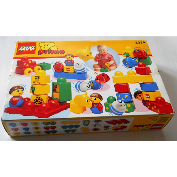 LEGO ® DUPLO primo disco 3x3 scanalata in rosso bauplatte 