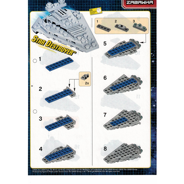 Lego Star Wars Polybag Limited Edition Star Destroyer I 911842 