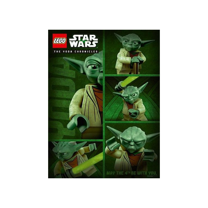 LEGO Star Wars Poster - Yoda Chronicles May The With You | Brick Owl - LEGO Marketplace