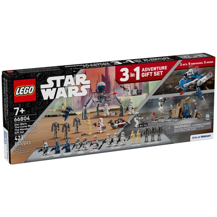 めめ૮ . ̫ . ა ⸝꙳ LEGO Star Wars: The Clone Wars and The Mandalorian Gift Set 66804