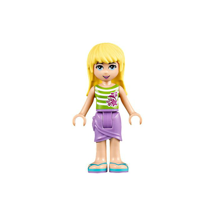 LEGO Friends Skirt with Side Wrinkles with Gray boots (11407)