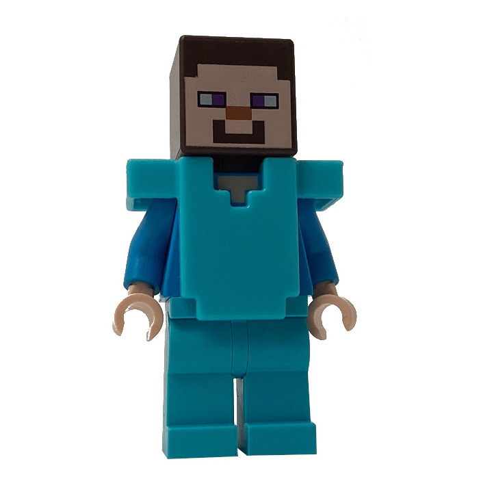 LEGO Minecraft Minifigure Steve 21144 21120 21128 