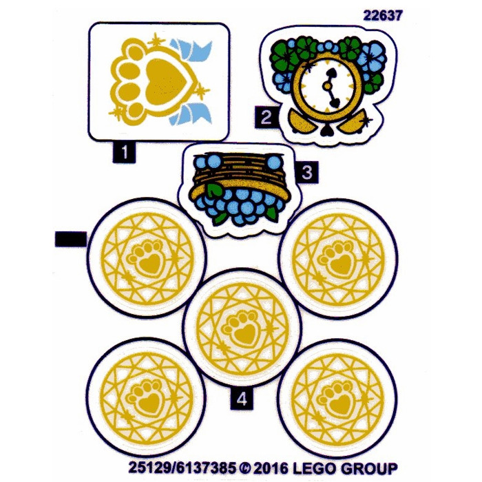 LEGO Sticker Sheet for Set (25130) | Brick Owl - LEGO Marketplace