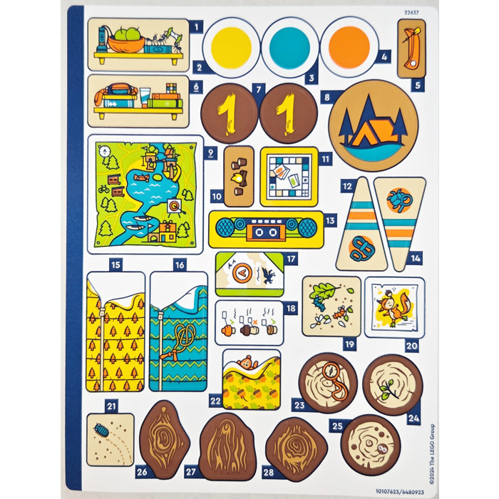 LEGO Sticker Sheet for Set 42631 (10107623) | Brick Owl