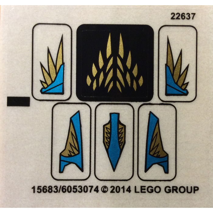 16148/6057482 NEW LEGO Sticker Sheet for Set 42024 