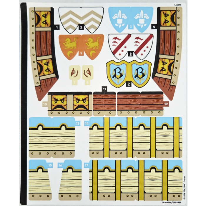 LEGO Sticker Sheet for Set 76440 (10108498) | Brick Owl