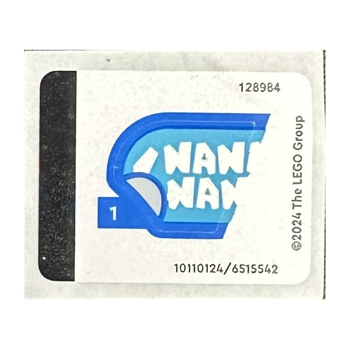 LEGO Sticker Sheet for Set 77072 (10110124) | Brick Owl - LEGO Marketplace