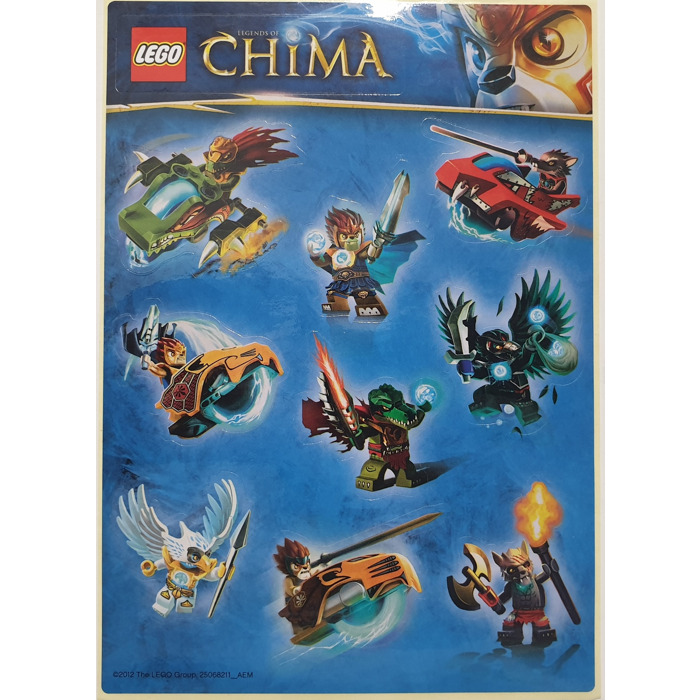 Fachbuch LEGO® Legends of Chima™ Cooler Sticker-Spaß tolle Aufgaben und Sticker 