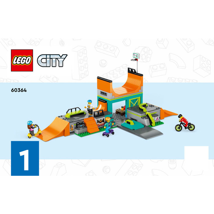 LEGO Street Skate Park Set 60364 Instructions | Brick Owl