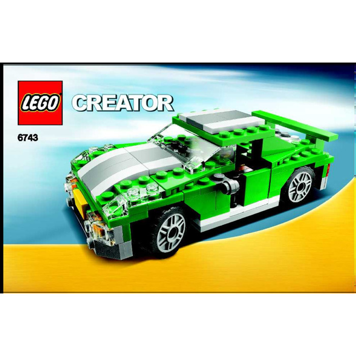 LEGO Street Speeder Set 6743 Instructions | Brick Owl - LEGO