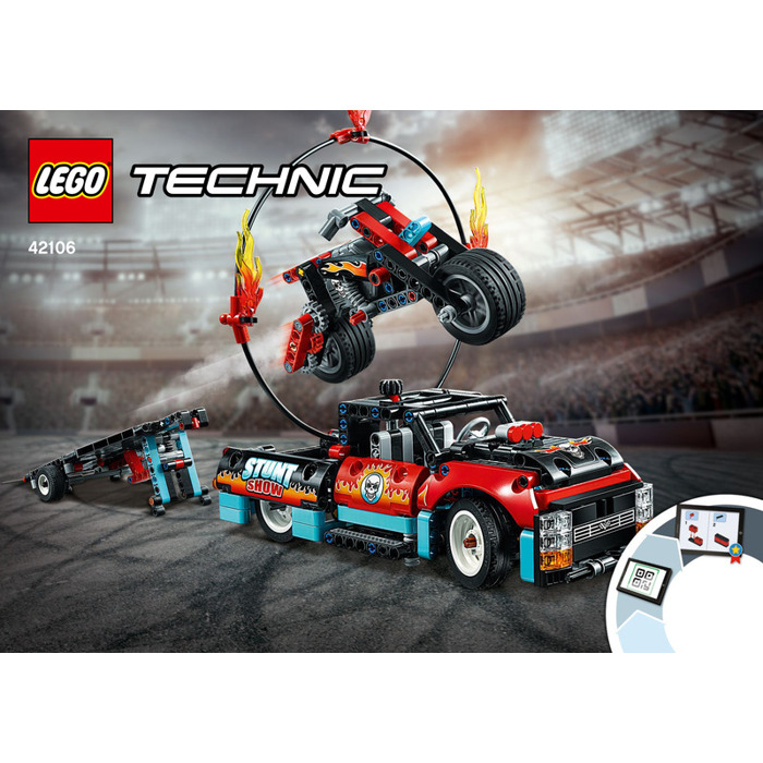 For tidlig Hver uge Monograph LEGO Stunt Show Truck & Bike Set 42106 Instructions | Brick Owl - LEGO  Marketplace