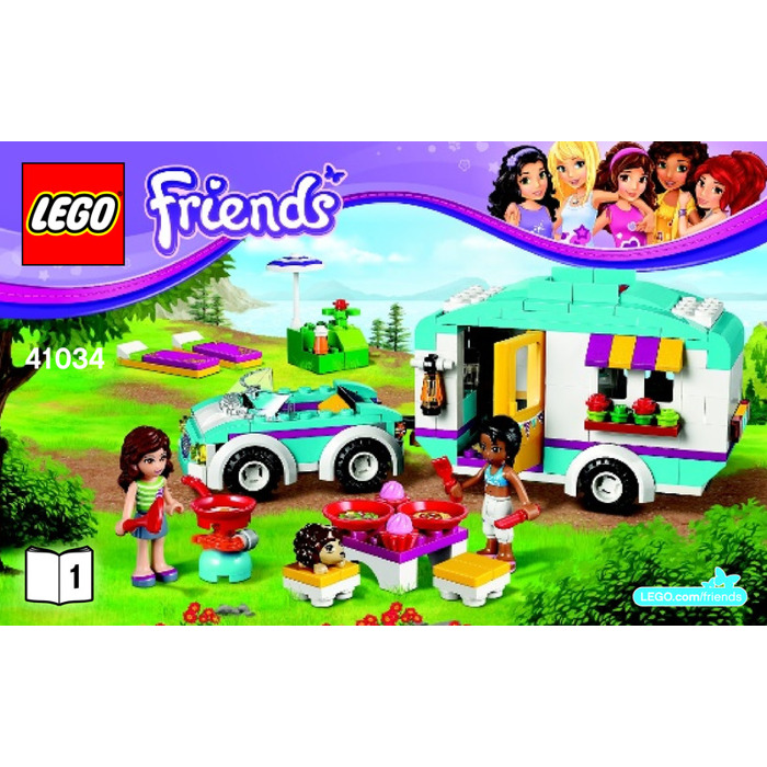lego friends caravan 41034
