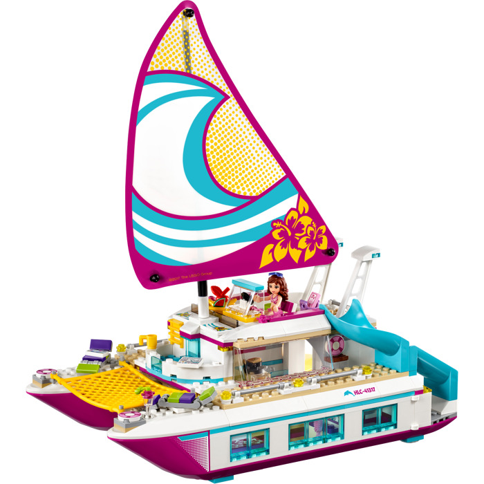 Seaboard Dem tæt LEGO Sunshine Catamaran Set 41317 | Brick Owl - LEGO Marketplace