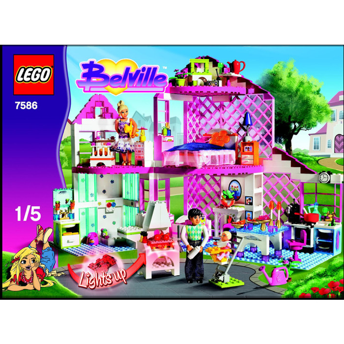 LEGO Sunshine Home Set 7586 Instructions | Owl - LEGO