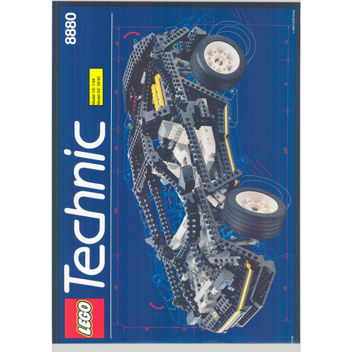 LEGO Super Car Set 8880 Instructions | Brick Owl LEGO Marketplace