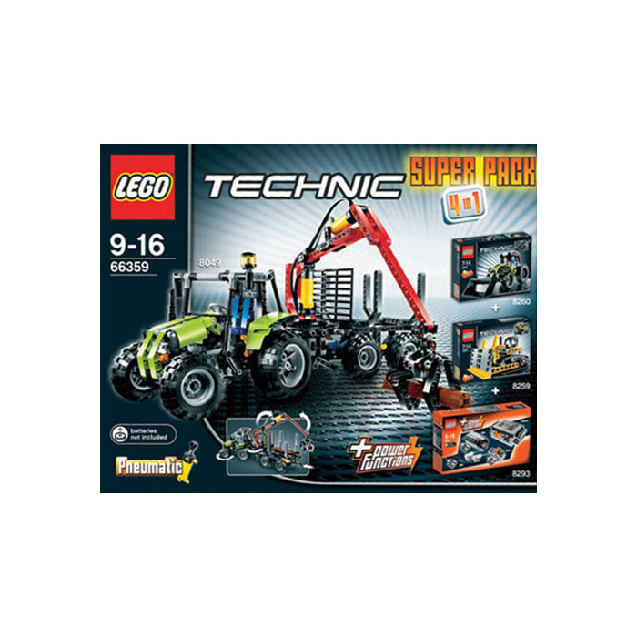 LEGO Tractor with Log Loader Set 8049 Comes In | Brick Owl - LEGO