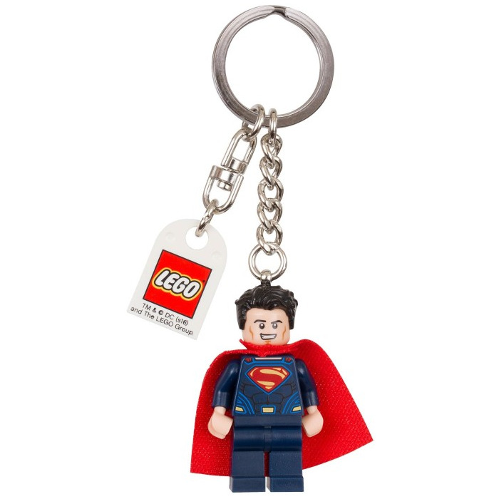 Lego store superman keyring