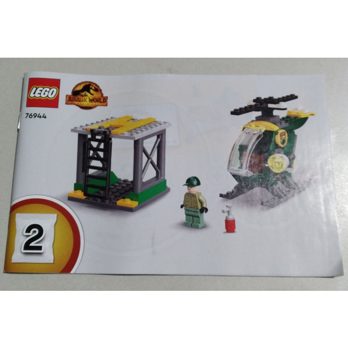 LEGO T. rex Dinosaur Breakout Set 76944 Instructions Brick Owl